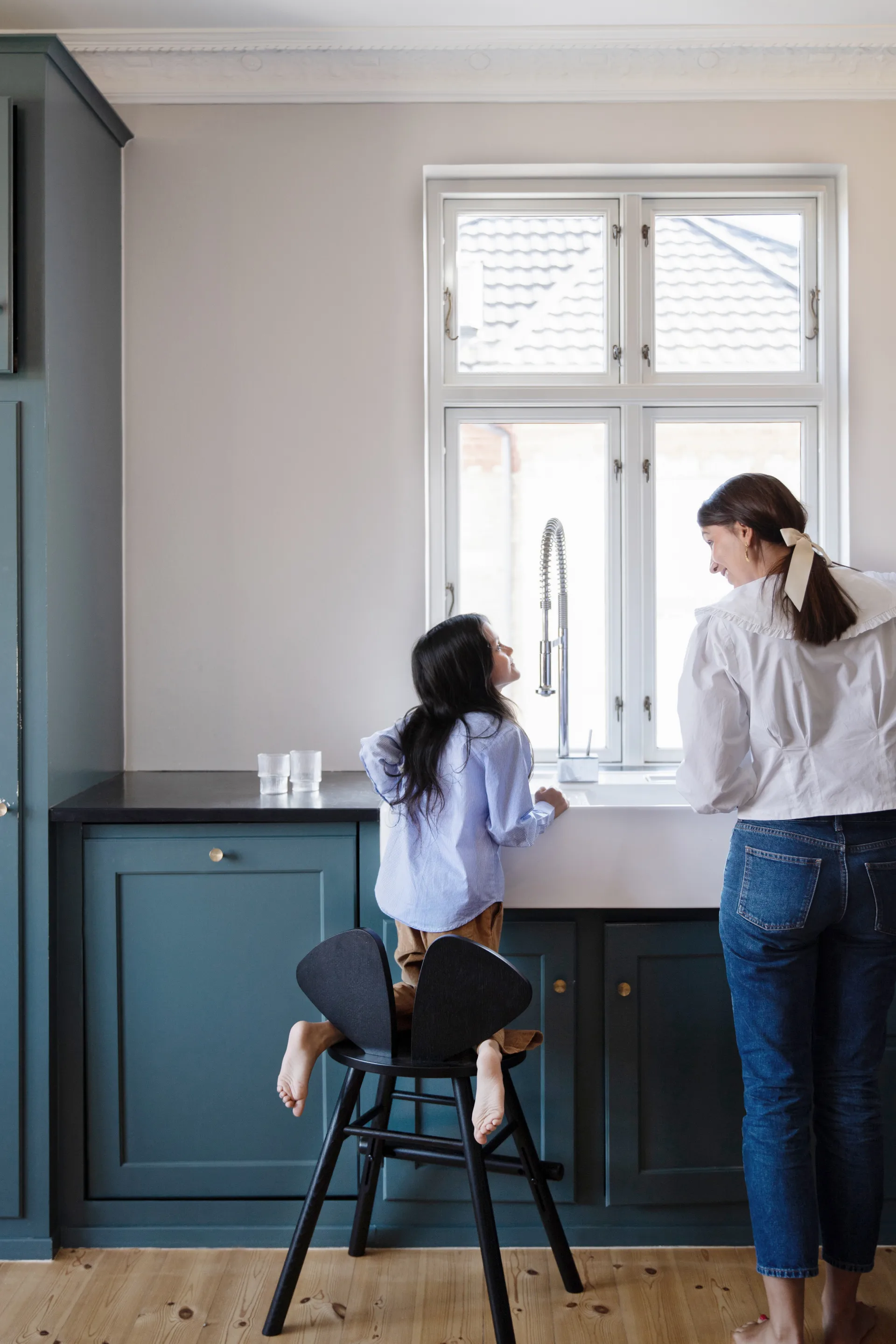 Mouse Chair Junior stol, Svart Nofred