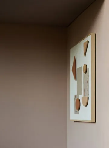 Noticeboard oppslagstavle + 3 magneter - Sand - Nofred