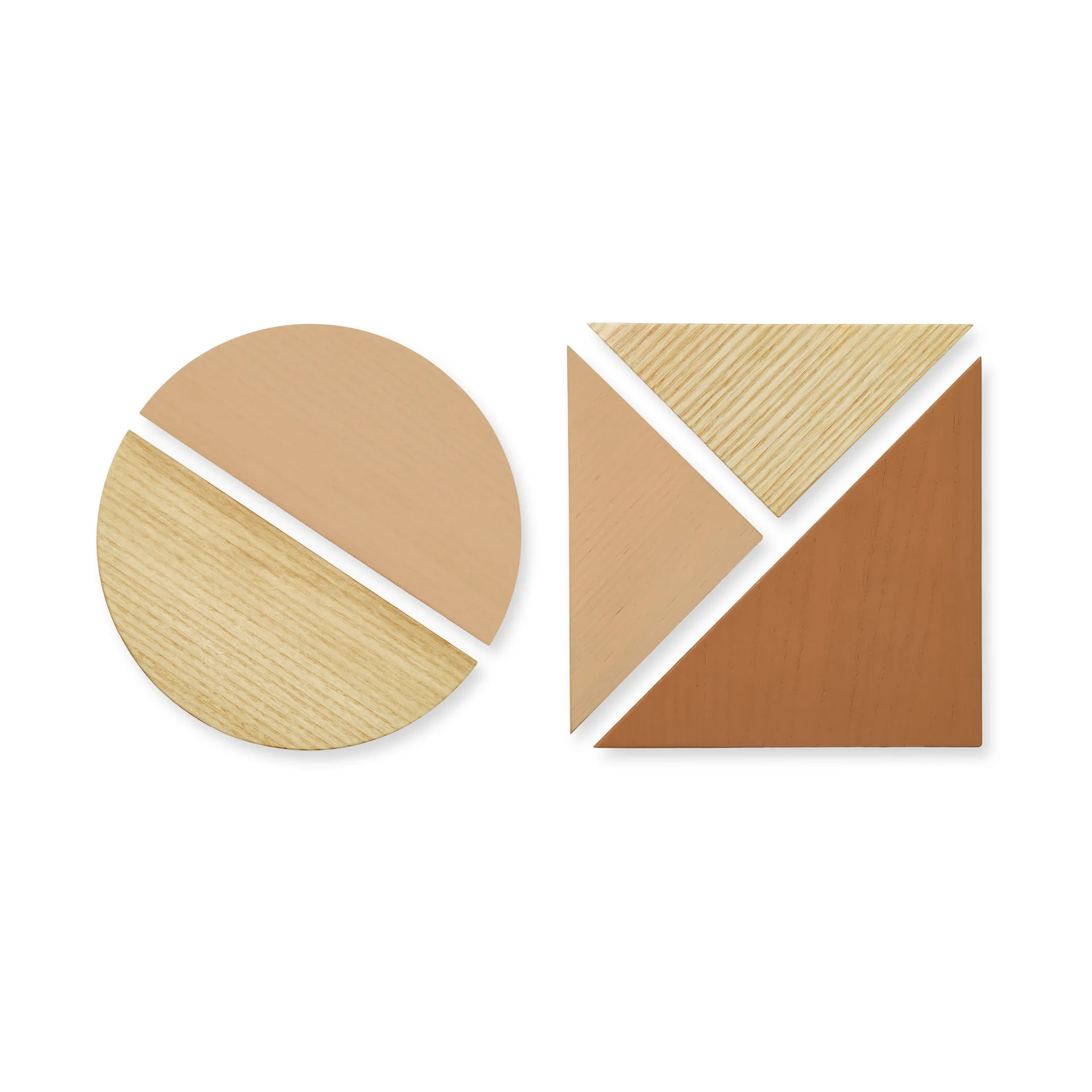 Pin Magnets magnetsett 5 stk, Sand Nofred