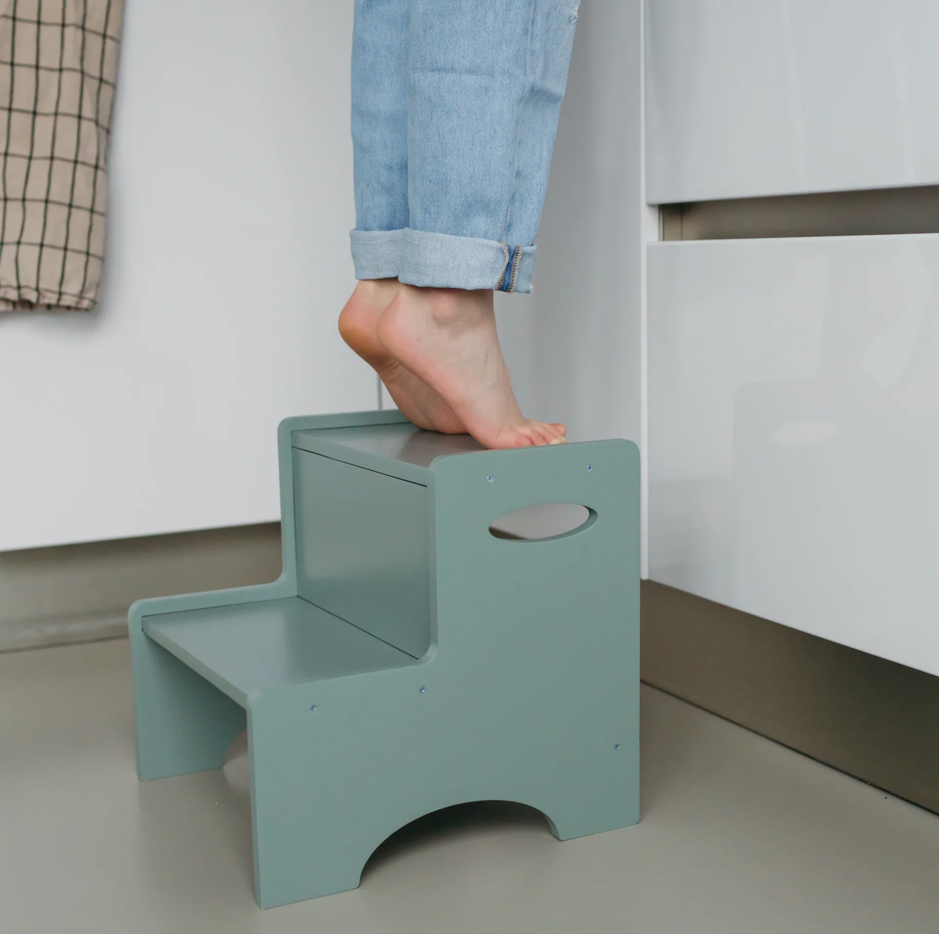 Step Up barnekrakk, Olivengrønn Nofred