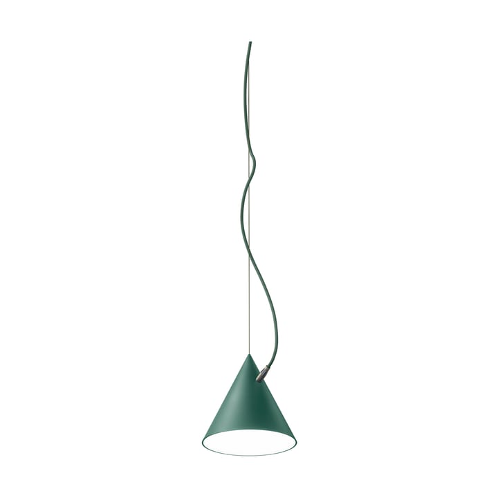 Castor pendel 20 cm - British racing green-mørkegrønn-messing - Noon
