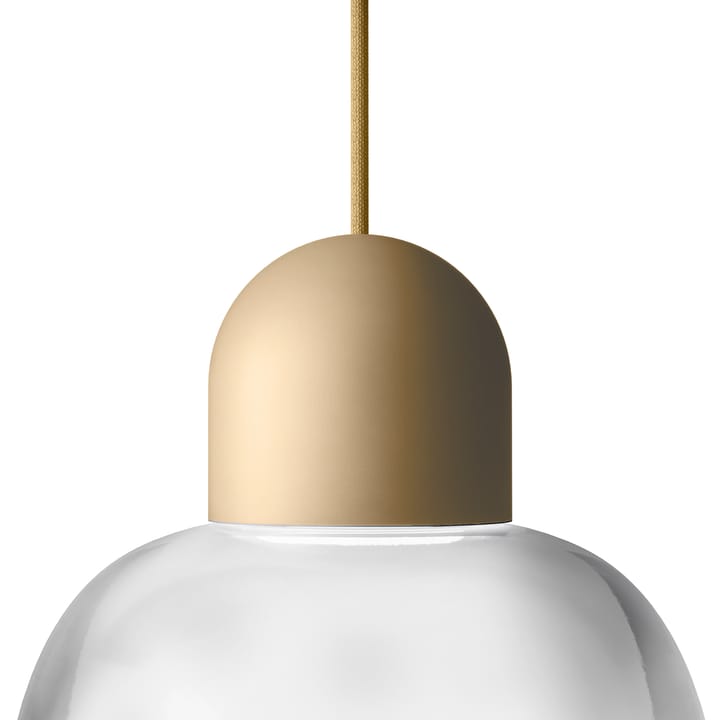 Dia pendel 27 cm, Beige-lysebeige-sølv Noon