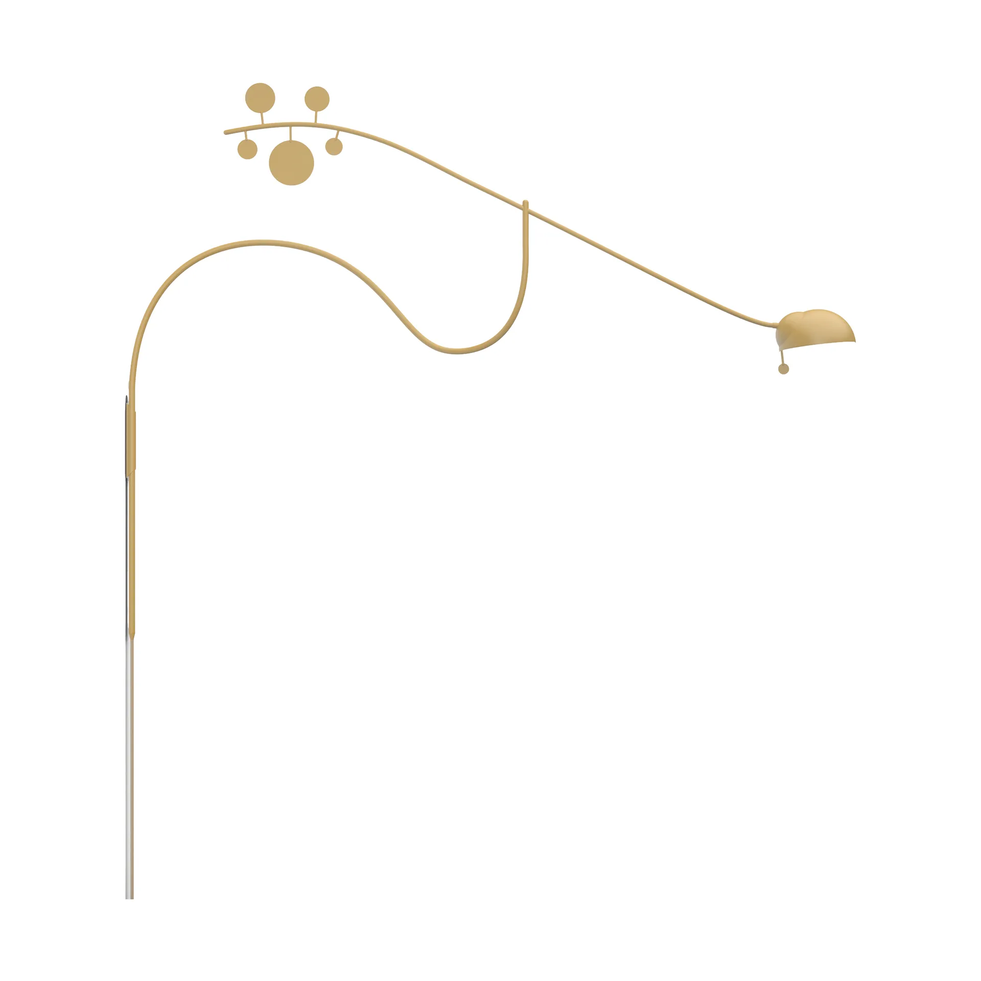 Juno vegglampe, Beige-lysebeige Noon
