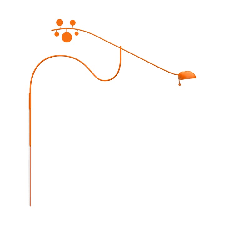 Juno vegglampe - Oransje-oransje - Noon