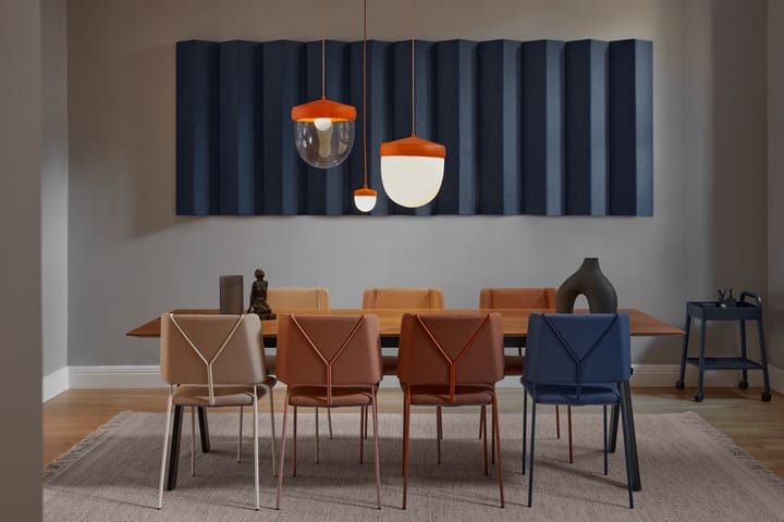 Pan pendel klar 30 cm, Oransje-oransje Noon