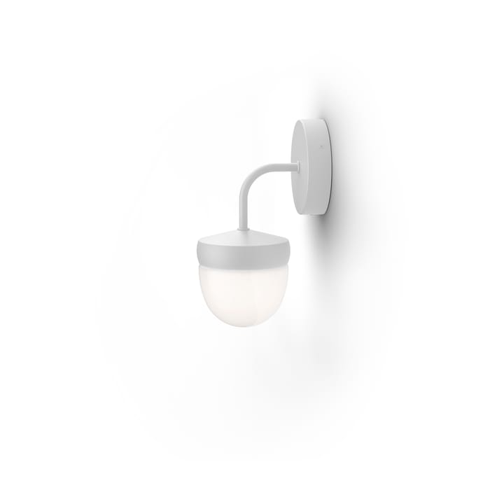 Pan vegglampe frostet 10 cm - Hvit - Noon