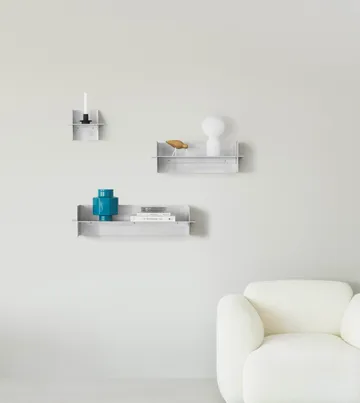 Alu Shelf hylle 25 cm - Aluminium - Normann Copenhagen