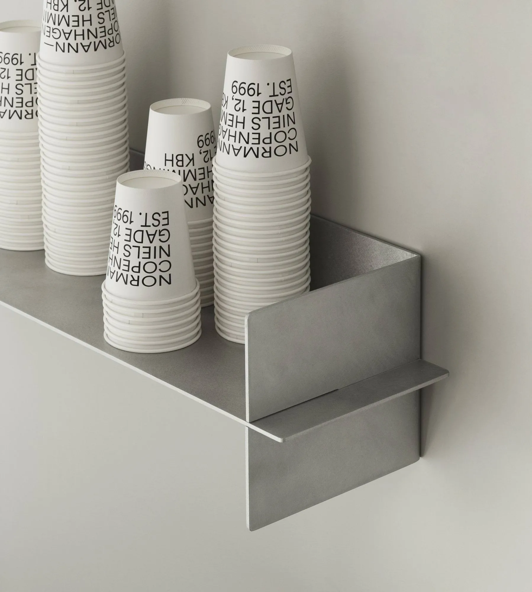 Alu Shelf hylle 60 cm, Aluminium Normann Copenhagen