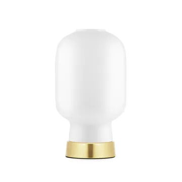 Amp bordlampe - Hvit-messing - Normann Copenhagen