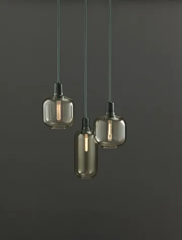 Amp lampe liten - gull-grønn - Normann Copenhagen
