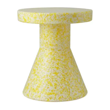 Bit Cone rund krakk - Gul, Ø36x42 cm - Normann Copenhagen