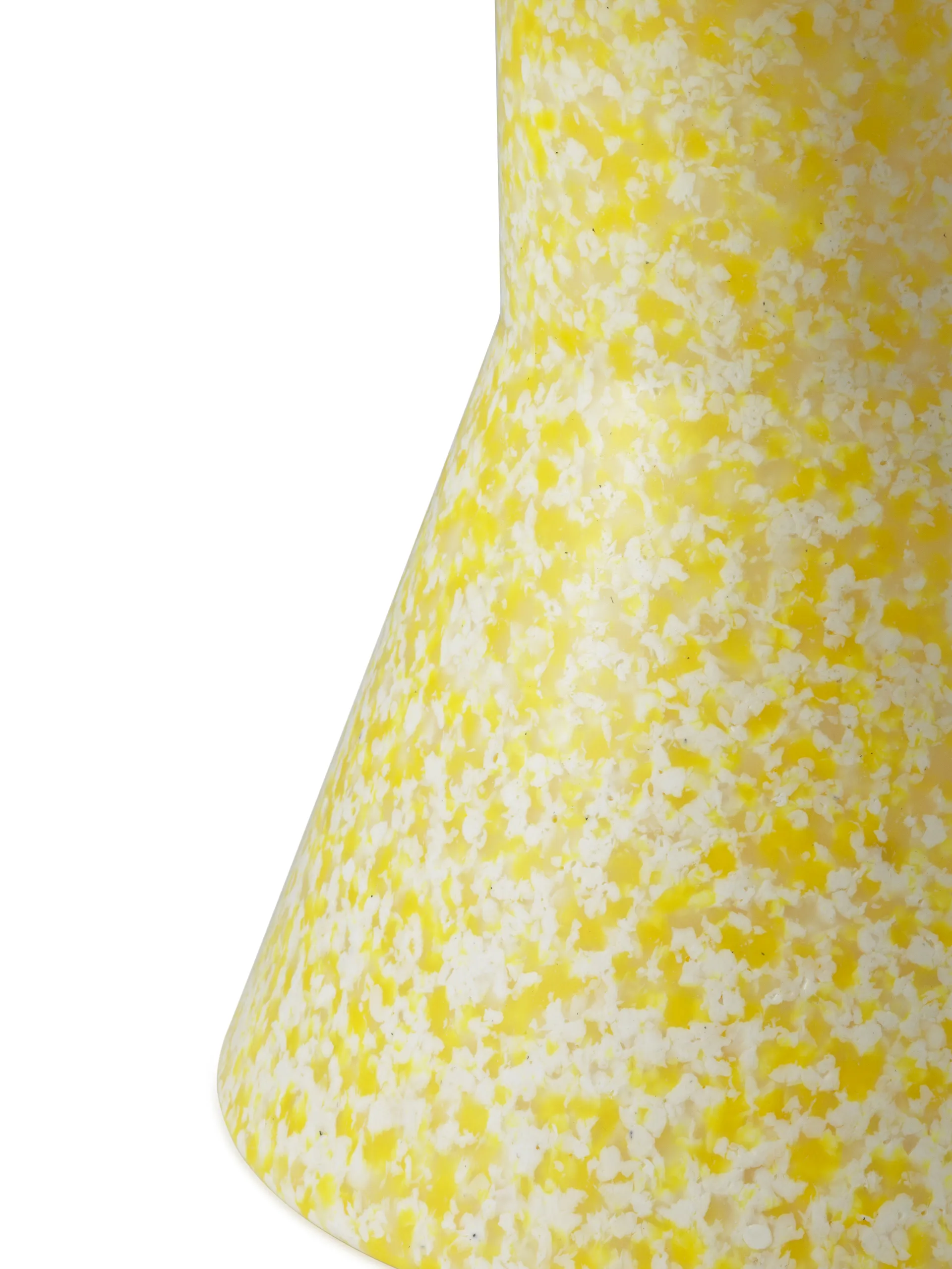 Bit Cone rund krakk, Gul, Ø36x42 cm Normann Copenhagen