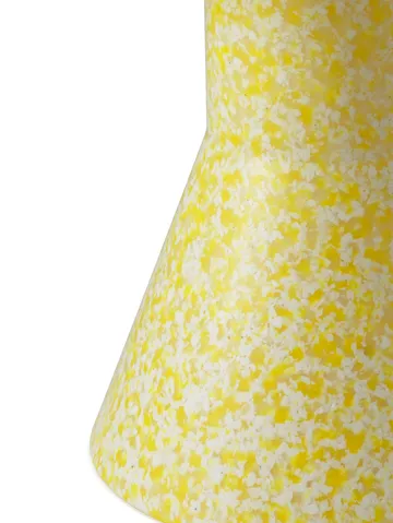 Bit Cone rund krakk - Gul, Ø36x42 cm - Normann Copenhagen