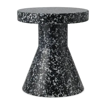 Bit Cone rund krakk - Svart-hvit, Ø36x42 cm - Normann Copenhagen