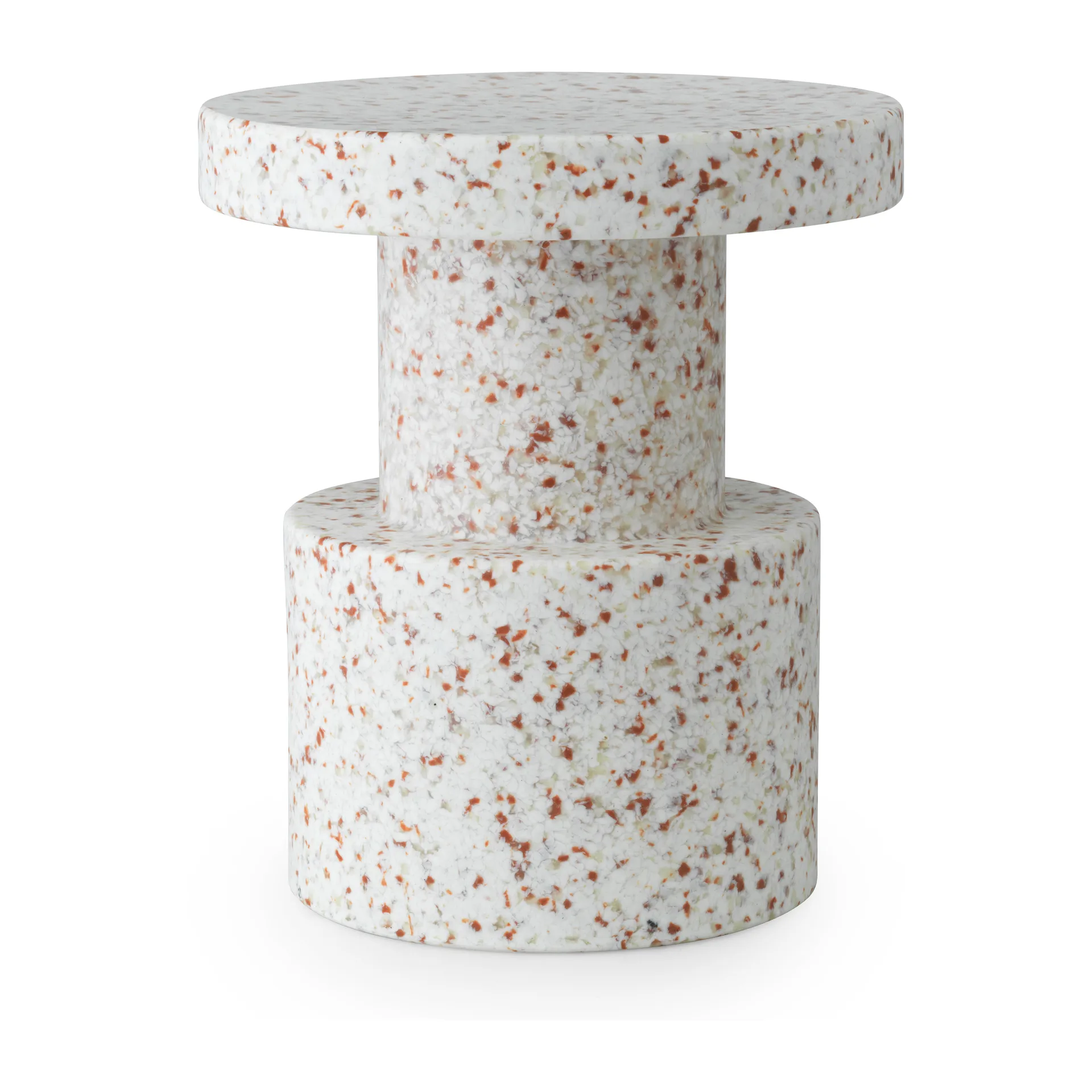 Bit rund krakk, Hvit, Ø36x42 cm Normann Copenhagen