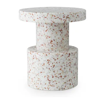 Bit rund krakk - Hvit, Ø36x42 cm - Normann Copenhagen