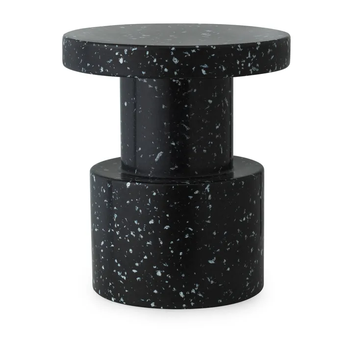 Bit rund krakk - Sort, Ø36x42 cm - Normann Copenhagen