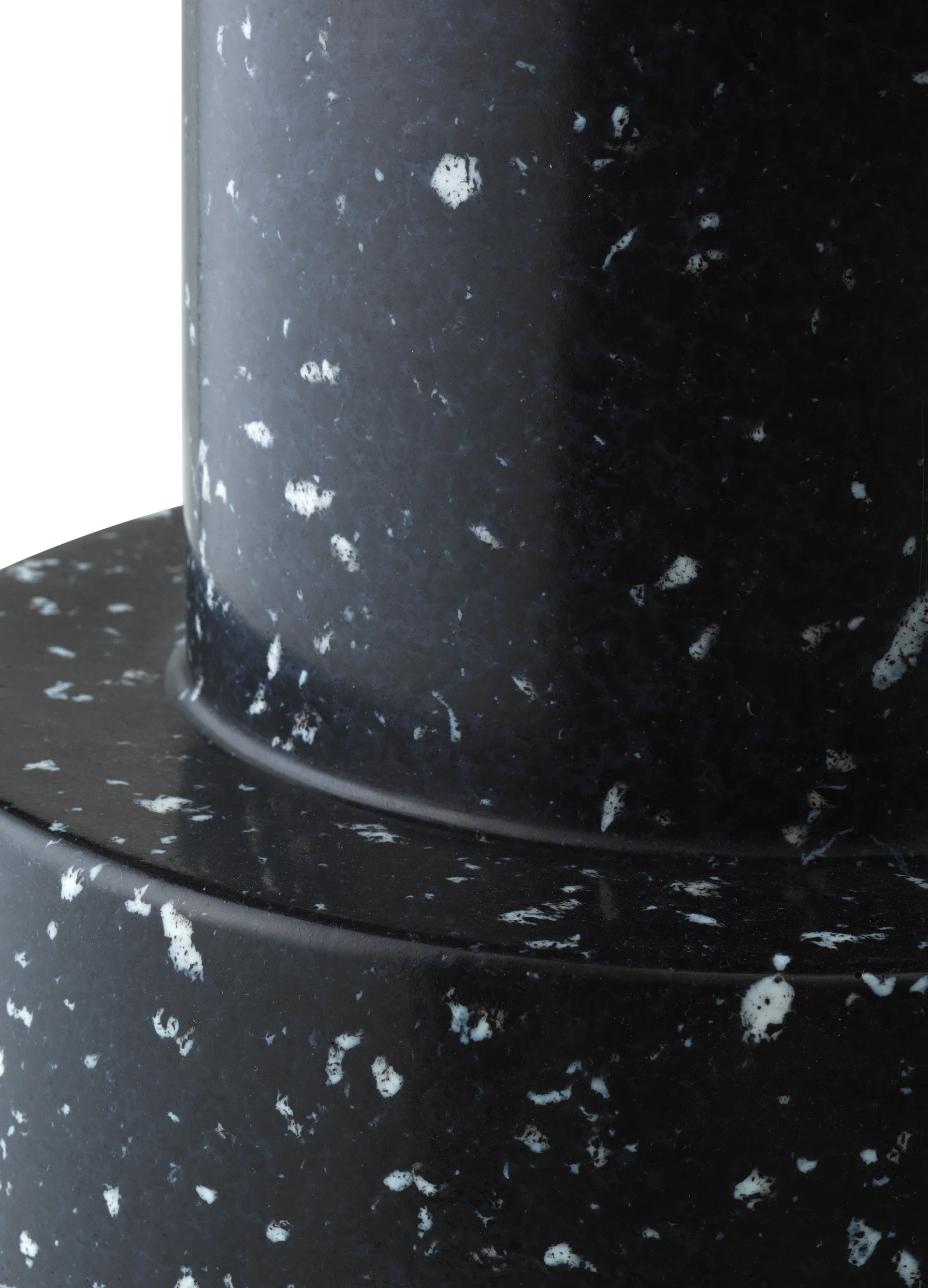 Bit rund krakk, Sort, Ø36x42 cm Normann Copenhagen