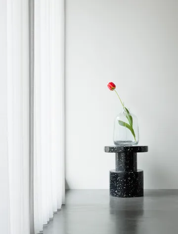 Bit rund krakk - Sort, Ø36x42 cm - Normann Copenhagen