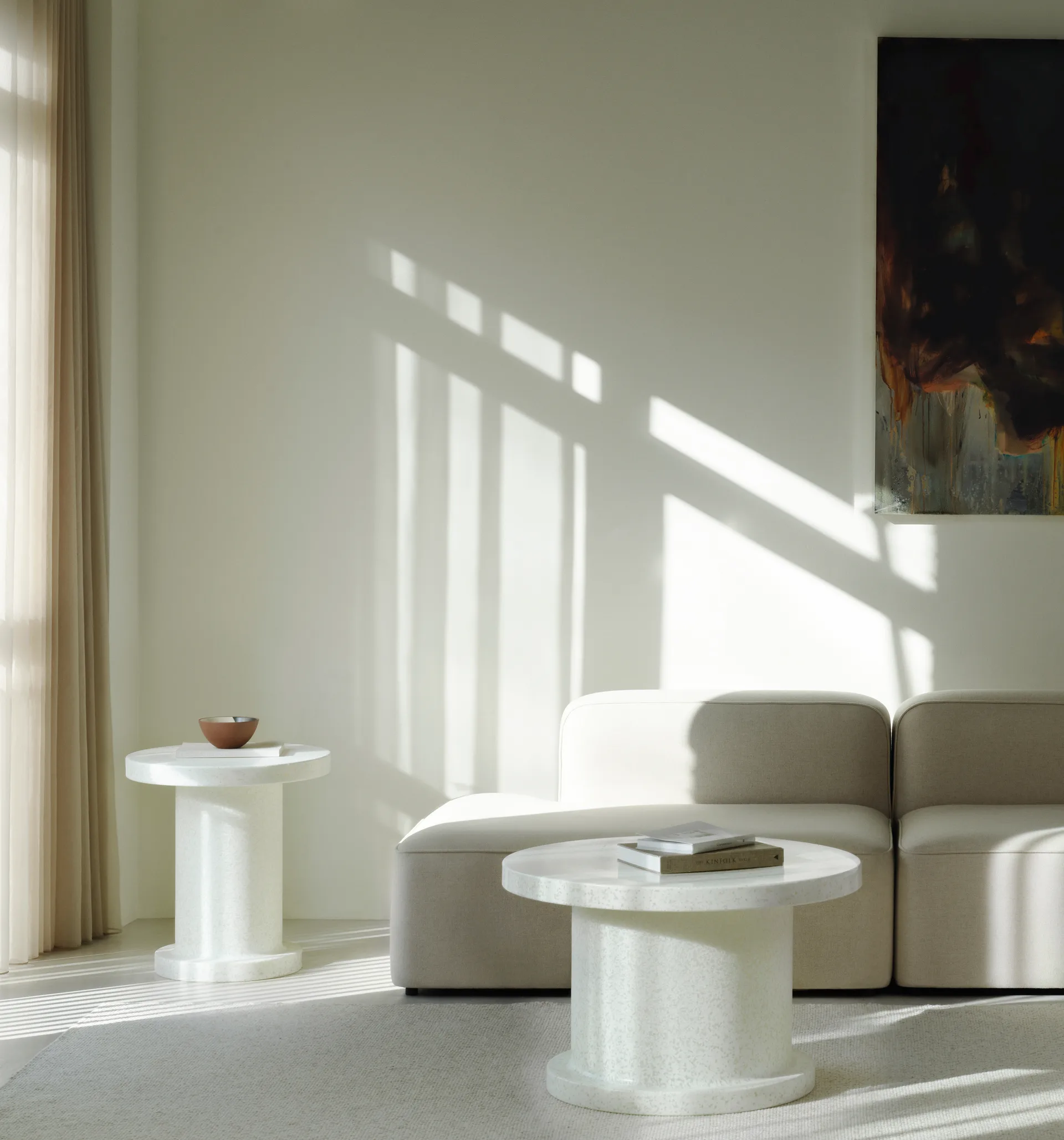 Bit sofabord, Hvit Normann Copenhagen