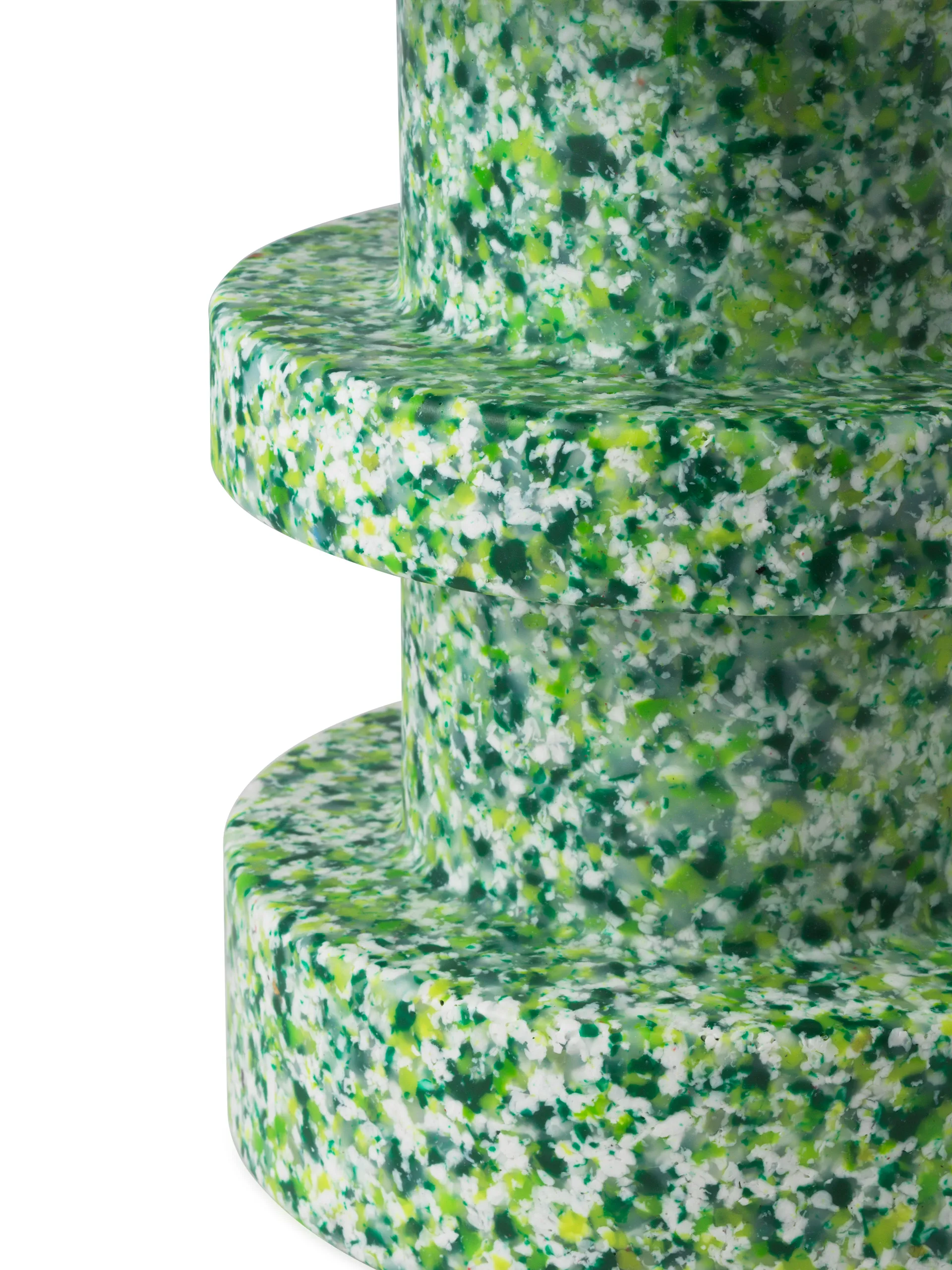 Bit Stack rund krakk, Grønn, Ø36x42 cm Normann Copenhagen