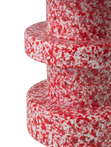 Bit Stack rund krakk - Rød, Ø36x42 cm - Normann Copenhagen