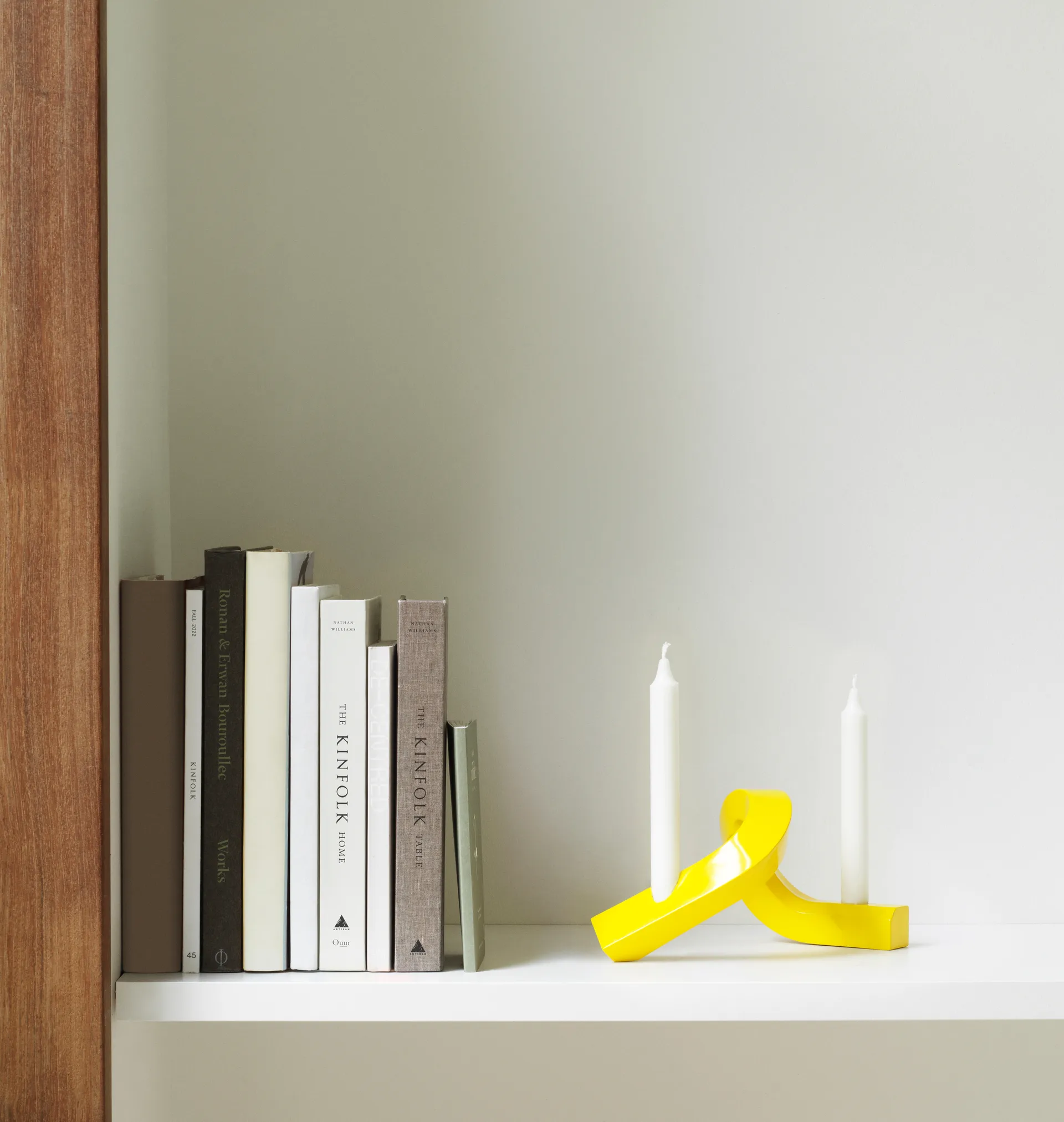 Crooked lysestake 2, Yellow Normann Copenhagen