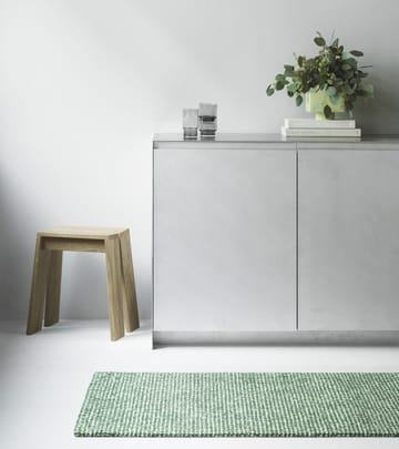 Flick teppe - 80x200 cm Green - Normann Copenhagen