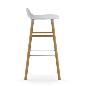 Form barstol eikebein 75 cm - hvit - Normann Copenhagen