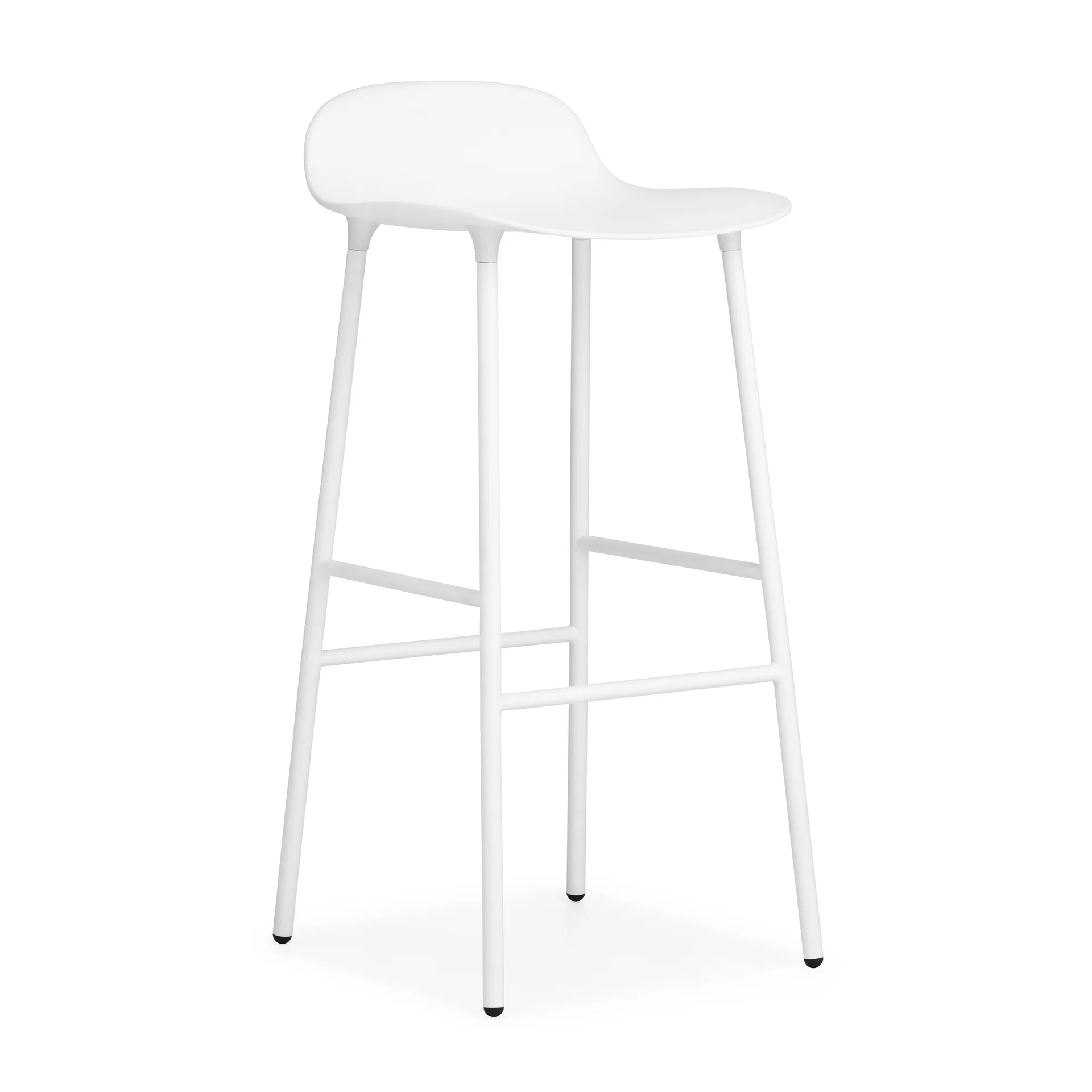 Form barstol metallbein 75 cm, hvit Normann Copenhagen