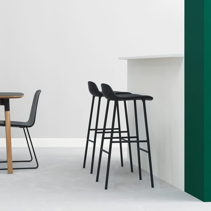 Form barstol metallbein 75 cm, svart Normann Copenhagen