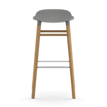 Form Chair barstol eikben - grå - Normann Copenhagen