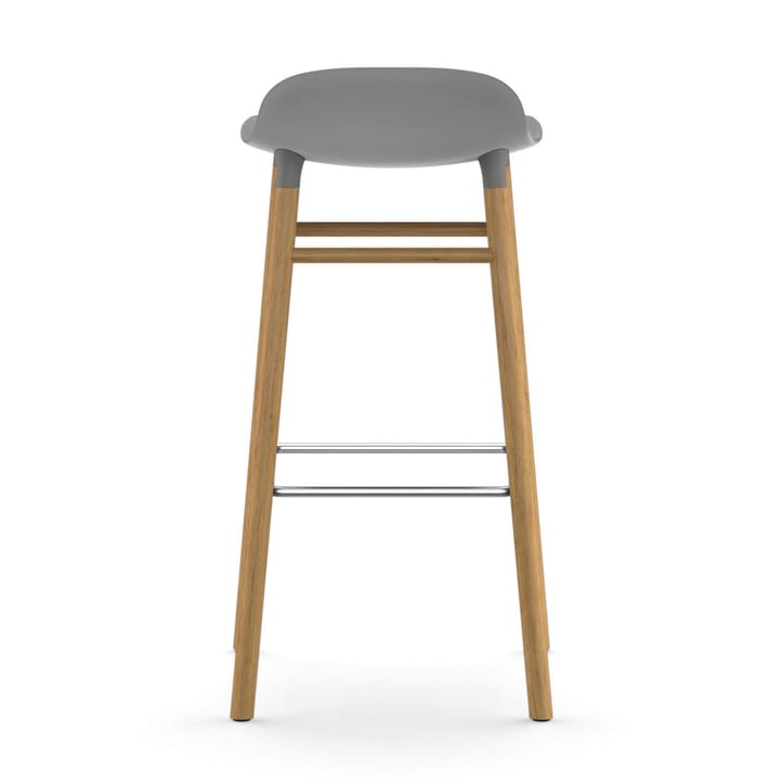 Form Chair barstol eikben, grå Normann Copenhagen