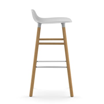 Form Chair barstol eikben - hvit - Normann Copenhagen