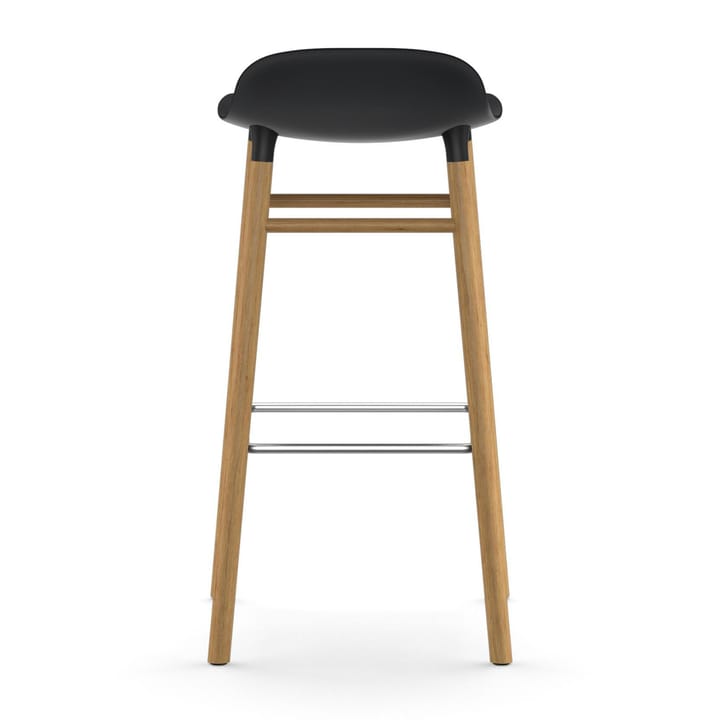 Form Chair barstol eikben, svart Normann Copenhagen