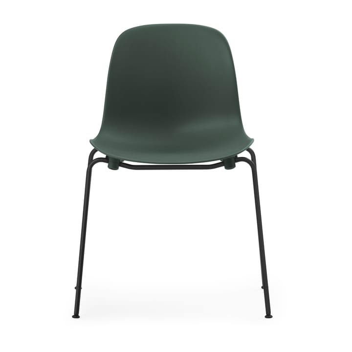 Form Chair stablebar stol svarte ben 2-pk, Grønn Normann Copenhagen