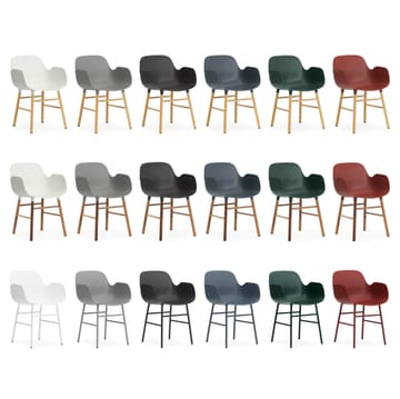 Form karmstol metallbein - Svart - Normann Copenhagen