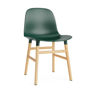 Form stol - green, eikeben - Normann Copenhagen