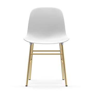 Form stol messingsbein - Hvit - Normann Copenhagen