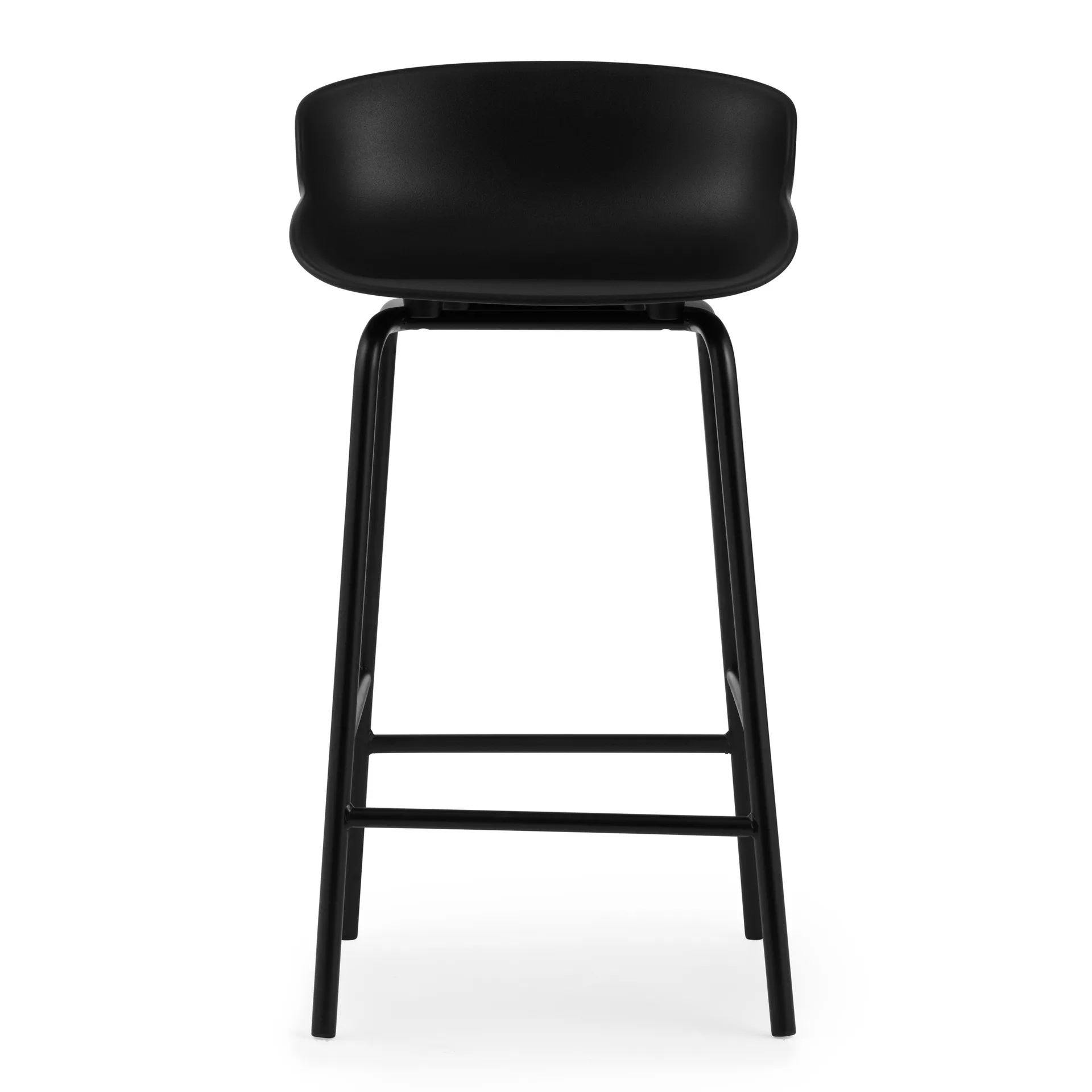 Hyg barstol metallben 65 cm, Sort Normann Copenhagen