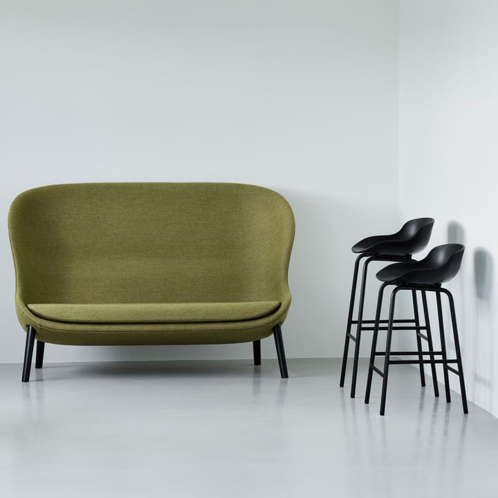 Hyg barstol metallben 65 cm, Sort Normann Copenhagen
