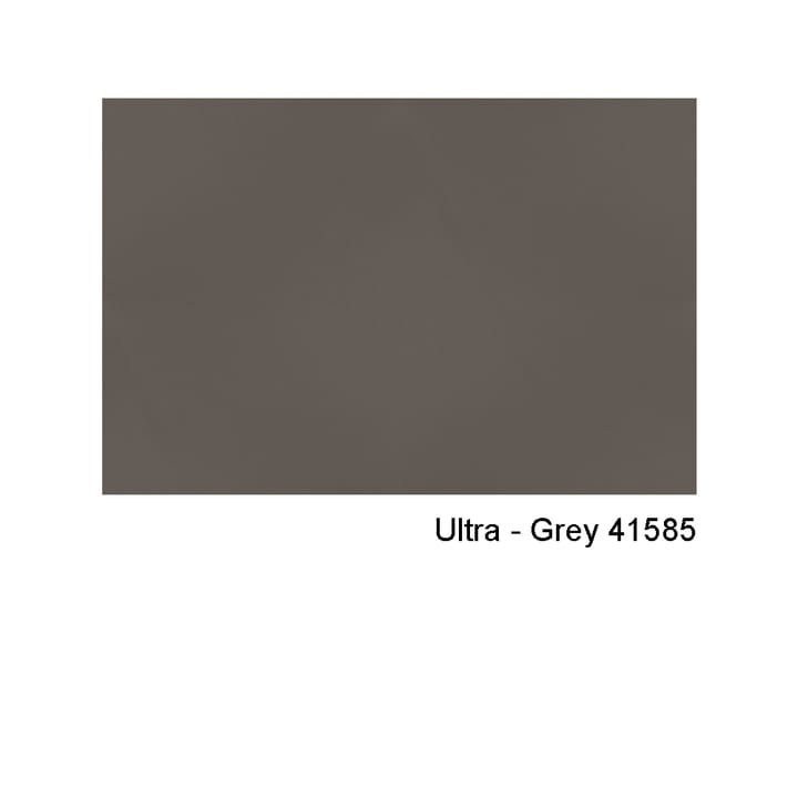 Hyg lenestol, Skinn ultra 41585 grå, svingfot i aluminium Normann Copenhagen