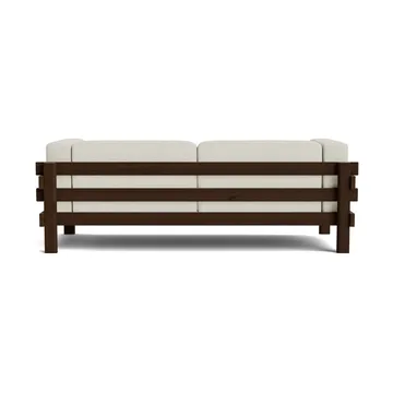 Kube sofa - Brunlakkert furu-stoff Remix 223 Beige, 220 cm - Normann Copenhagen
