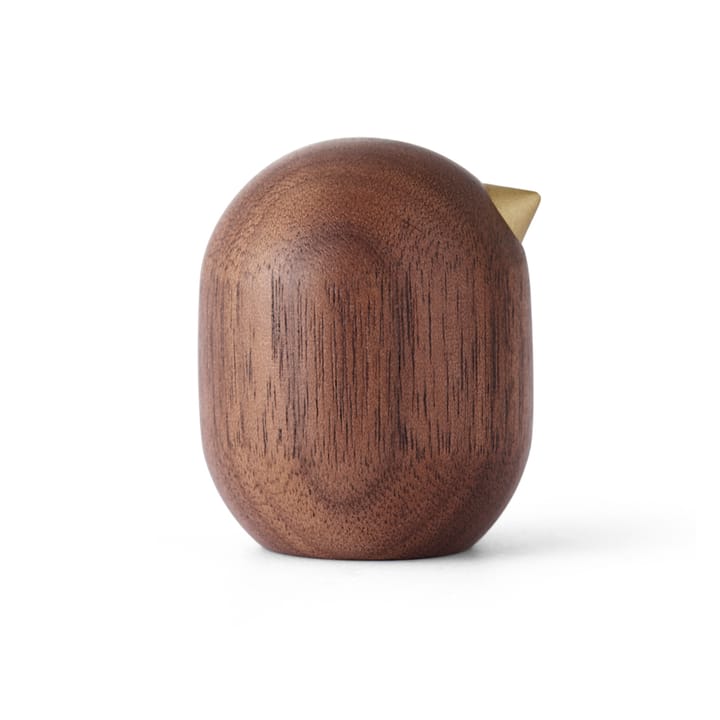 Little Bird figur valnøtt - 4,5 cm - Normann Copenhagen