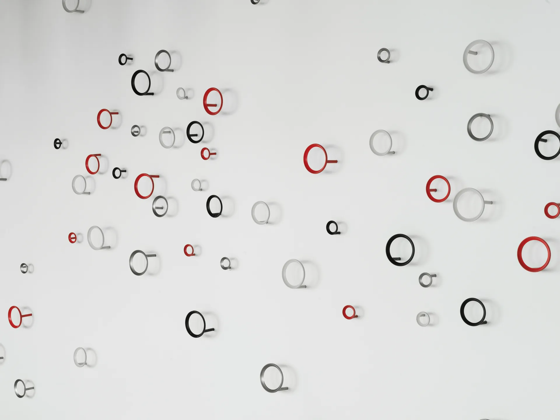 Loop krok small Ø4,4 cm, Red Normann Copenhagen