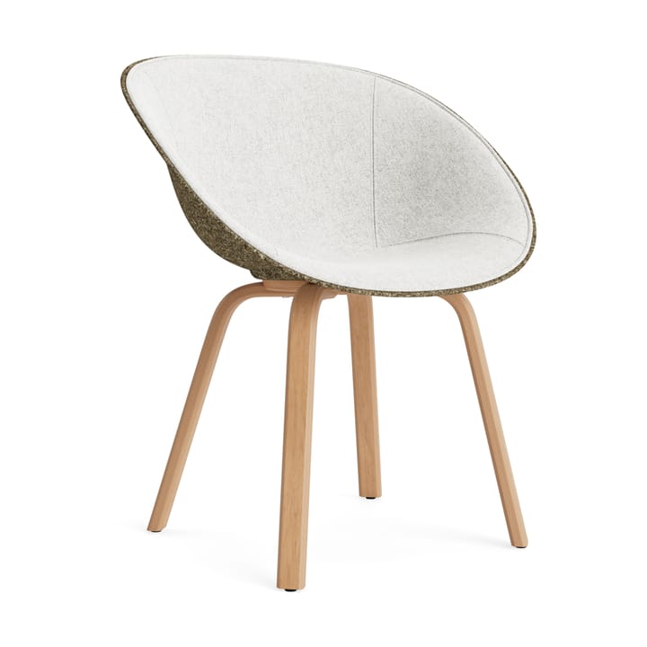 Mat Armchair armlenestol framsidekledd - Hallingdal 110-seaweed-beech - Normann Copenhagen