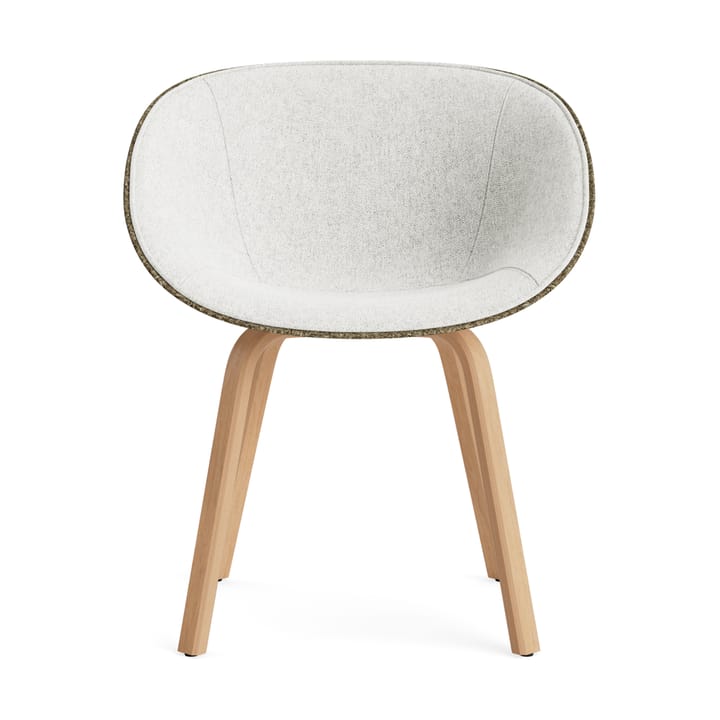 Mat Armchair armlenestol framsidekledd, Hallingdal 110-seaweed-beech Normann Copenhagen