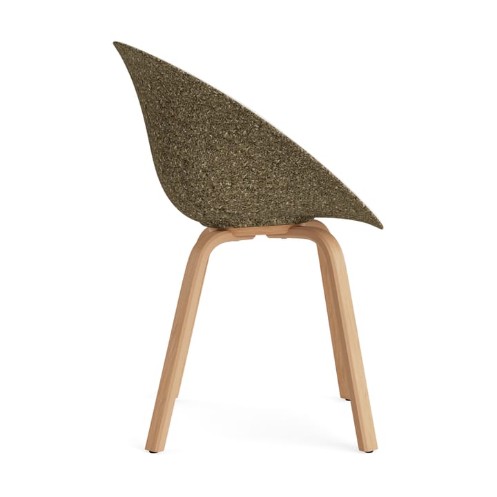 Mat Armchair armlenestol framsidekledd, Hallingdal 110-seaweed-beech Normann Copenhagen