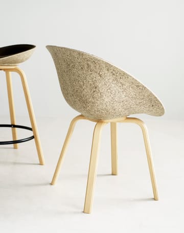 Mat Armchair karmstol - Seaweed-bøk - Normann Copenhagen