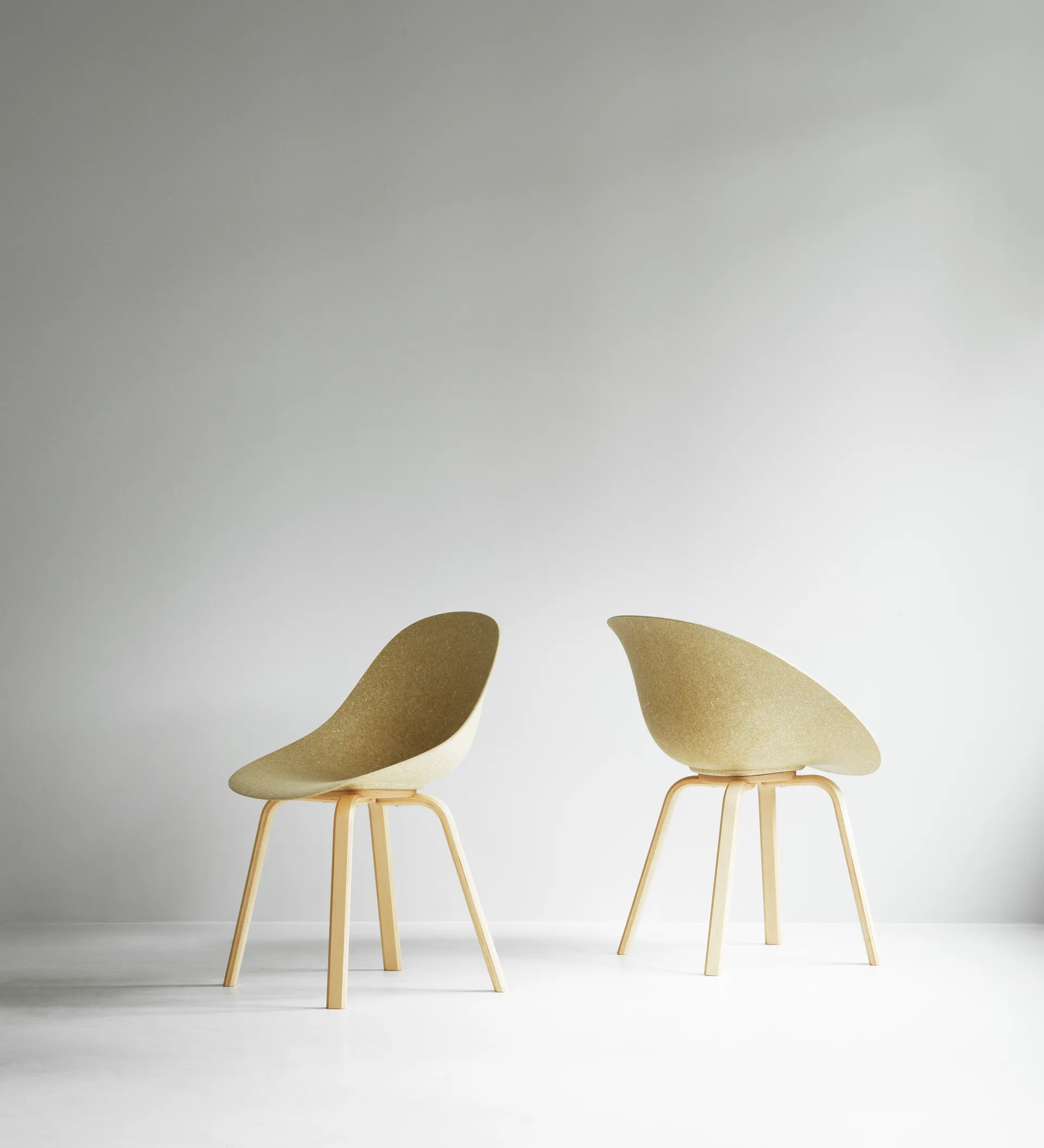 Mat Armchair karmstol, Seaweed-bøk Normann Copenhagen